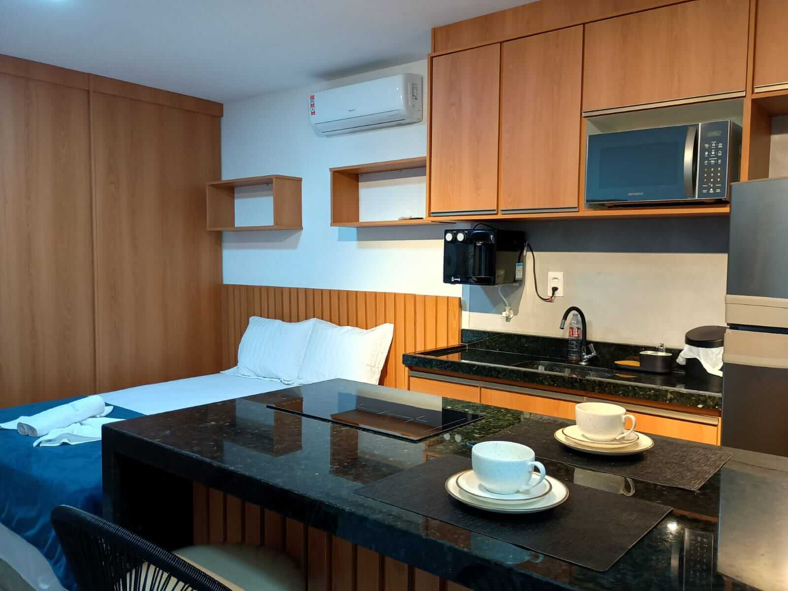 Apt studio Totalmente Mobiliado 40m² - Foto 11