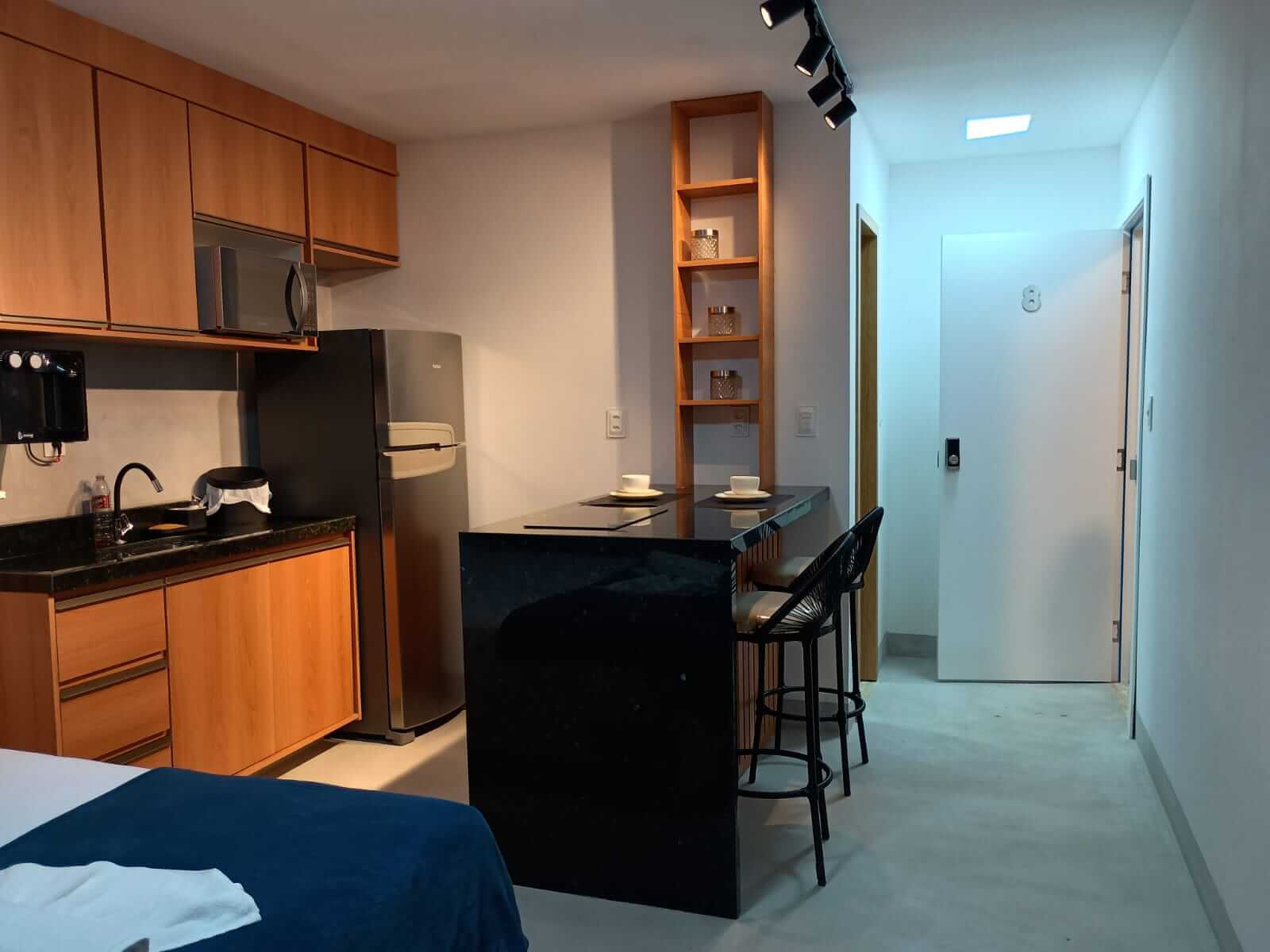 Apt studio Totalmente Mobiliado 40m² - Foto 3